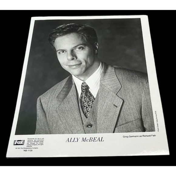 Ally McBeal Greg Germann Press Photo Fox TV Show 1997 Richard Fish - Picture 1 of 5